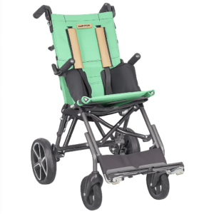 Manuālais pavadoņa vadāmais riteņkrēsls bērniem (buggy tipa) CORZO Xcountry